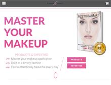 Tablet Screenshot of makeupgourmet.com